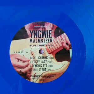 Vinyl Record Yngwie Malmsteen Blue Lightning (2 LP) - 8