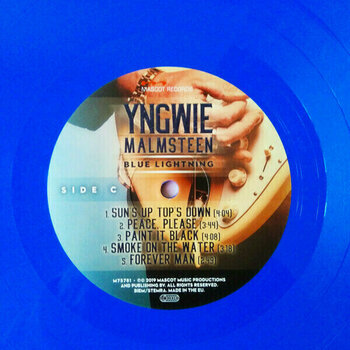 LP Yngwie Malmsteen Blue Lightning (2 LP) - 12