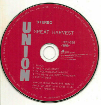 Vinyylilevy Makoto Terashita - Great Harvest (LP) - 3