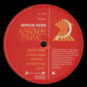 Vinyl Record Depeche Mode A Broken Frame (LP) - 2
