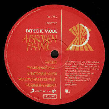 Disque vinyle Depeche Mode A Broken Frame (LP) - 3