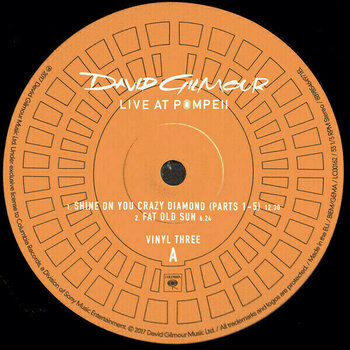 Disco de vinilo David Gilmour Live At Pompeii (4 LP) - 17