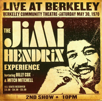 Vinyl Record The Jimi Hendrix Experience Live At Berkeley (2 LP) - 4