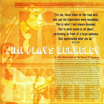 LP The Jimi Hendrix Experience Live At Berkeley (2 LP) - 14