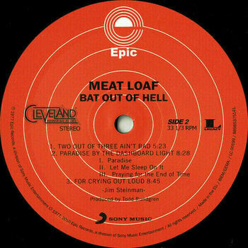 Vinyylilevy Meat Loaf Bat Out of Hell (LP) - 6