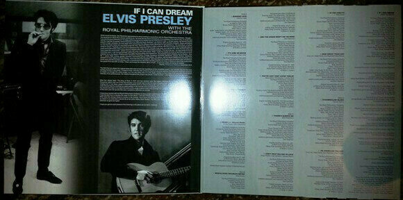 LP Elvis Presley If I Can Dream: Elvis Presley With the Royal Philharmonic Orchestra (2 LP) - 4