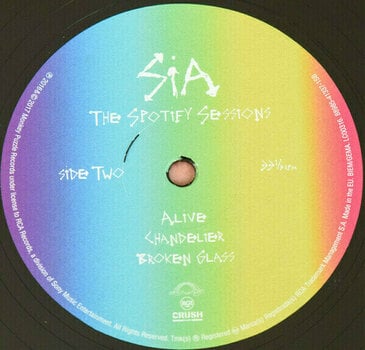 Vinyl Record Sia Spotify Sessions (LP) - 4
