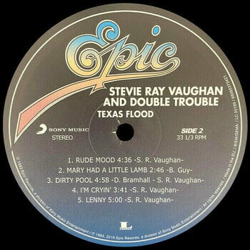 Disco de vinilo Stevie Ray Vaughan Texas Flood (LP) - 4