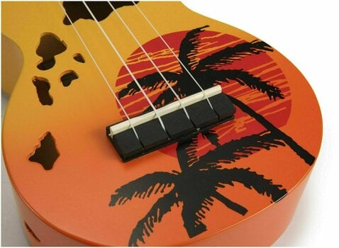 Sopránové ukulele Mahalo Hawaii Sopránové ukulele Hawaii Orange Burst - 7