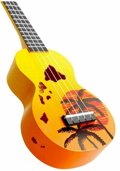 Sopránové ukulele Mahalo Hawaii Sopránové ukulele Hawaii Orange Burst - 8