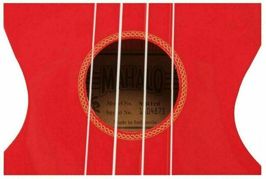 Soprano ukulele Mahalo MR1 Soprano ukulele Rdeča - 6