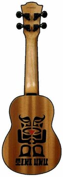 Soprano ukulele LAG TKU-10S Tiki Soprano ukulele Natural - 3