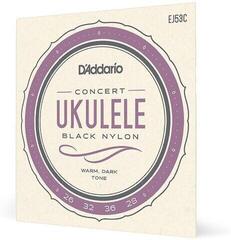 Cuerdas para ukelele de concierto D'Addario EJ53C Cuerdas para ukelele de concierto - 3
