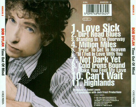 CD de música Bob Dylan - Time Out Of Mind (CD) - 7