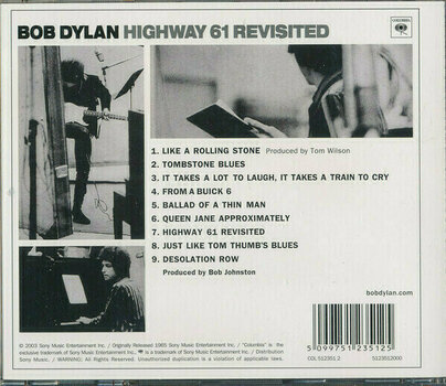 CD musicali Bob Dylan - Highway 61 Revisited (Remastered) (CD) - 4