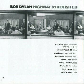 Hudobné CD Bob Dylan - Highway 61 Revisited (Remastered) (CD) - 12