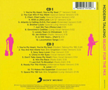 Glazbene CD Modern Talking - Ready For The Mix (2 CD) - 12
