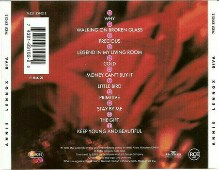 Music CD Annie Lennox - Diva (CD) - 2