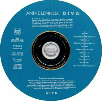 CD de música Annie Lennox - Diva (CD) - 3