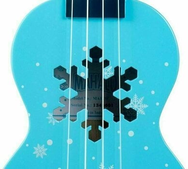 Soprano ukulele Mahalo MD1SNBU Soprano ukulele Glacier Blue - 4