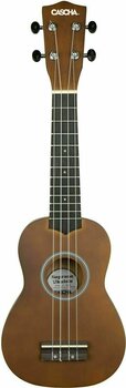 Sopránové ukulele Cascha HH 3956 GB Sopránové ukulele Hnědá - 2