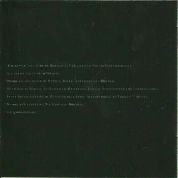 Music CD Burzum - Umskiptar (Jewel Case) (CD) - 3