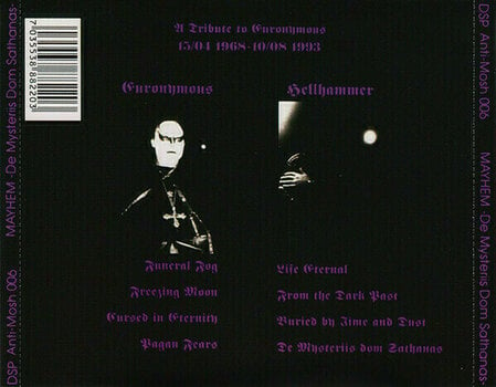CD диск Mayhem - De Mysteriis Dom Sathanas (CD) - 3