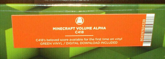 LP C418 - Minecraft Volume Alpha (Transparent Green Vinyl) (LP) - 3