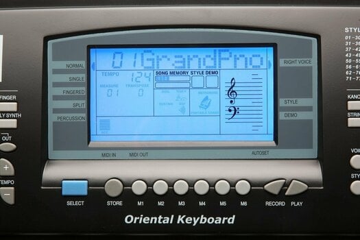 Keyboard s dynamikou Kurzweil KP120A (Zánovné) - 7