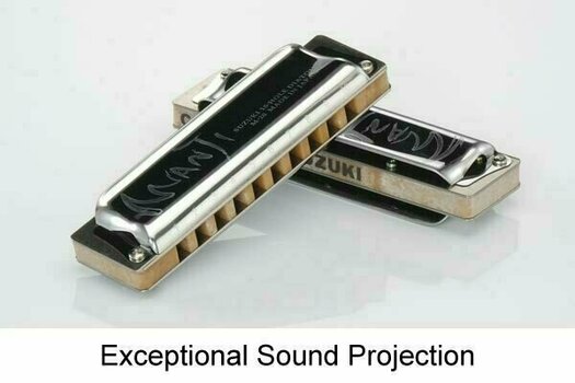 Diatonic harmonica Suzuki Music Manji 10H E - 3