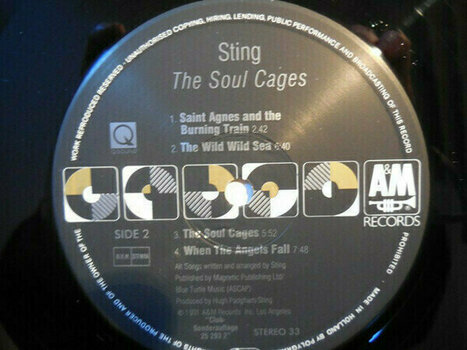 Schallplatte Sting - Soul Cages (LP) - 5