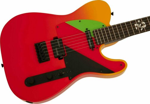Guitare électrique Fender MIJ 2020 Evangelion Asuka Telecaster RW Asuka Red - 4
