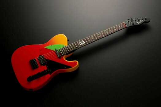 Fender MIJ 2020 Evangelion Asuka Telecaster RW Asuka Red - Muziker