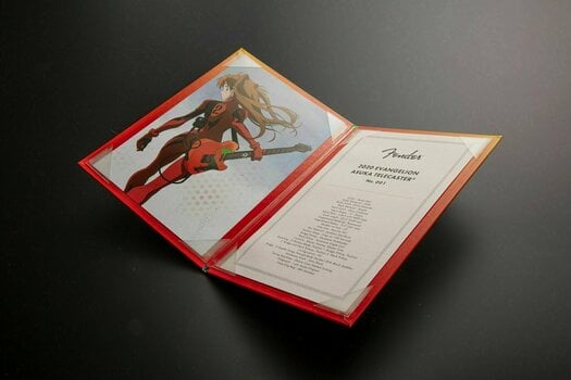 Guitare électrique Fender MIJ 2020 Evangelion Asuka Telecaster RW Asuka Red - 14