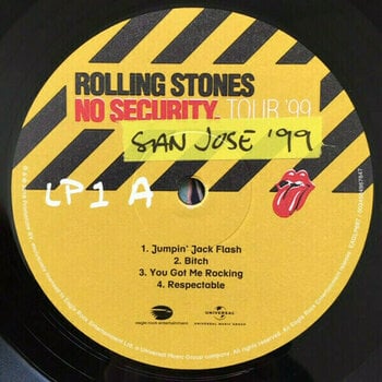 Vinyylilevy The Rolling Stones - From The Vault: No Security - San José 1999 (3 LP) - 2