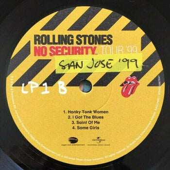 Vinyl Record The Rolling Stones - From The Vault: No Security - San José 1999 (3 LP) - 3