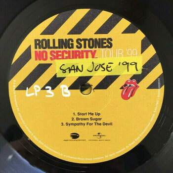 Vinyl Record The Rolling Stones - From The Vault: No Security - San José 1999 (3 LP) - 7