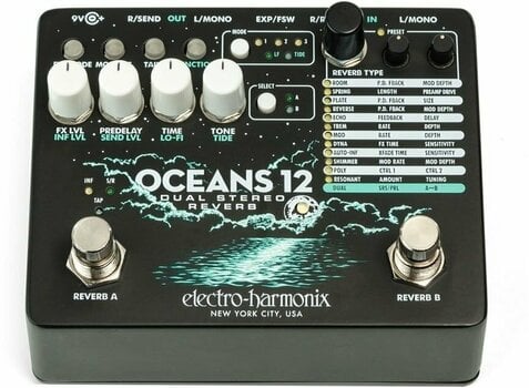 Efeito de guitarra Electro Harmonix Oceans 12 - 2
