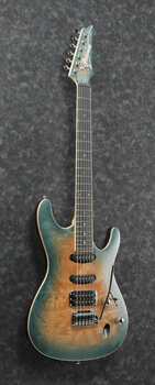 Electric guitar Ibanez SA460MBW-SUB Sunset Blue Burst - 3