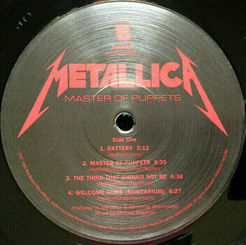 Vinyl Record Metallica - Master Of Puppets (LP) - 2