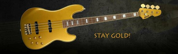 Električna bas kitara Markbass JP Gold 4 Zlata - 6