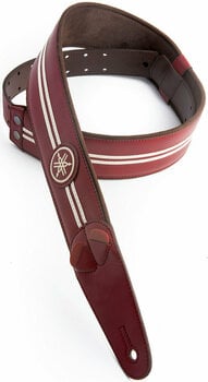 Leather guitar strap Yamaha Race Leather guitar strap Race Red - 3