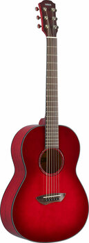 Guitare acoustique-électrique Yamaha CSF1M Crimson Red Burst - 2