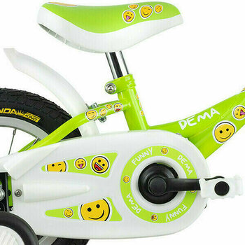 Bicicleta para crianças DEMA Funny Green 12" Bicicleta para crianças - 4