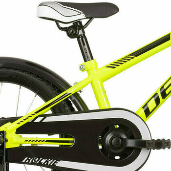 Bicicleta para crianças DEMA Rockie Neon Yellow/Black 16" Bicicleta para crianças - 5