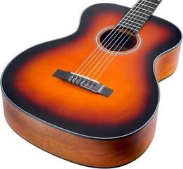 Chitară clasică Valencia VA434 4/4 Classic Sunburst Chitară clasică - 5