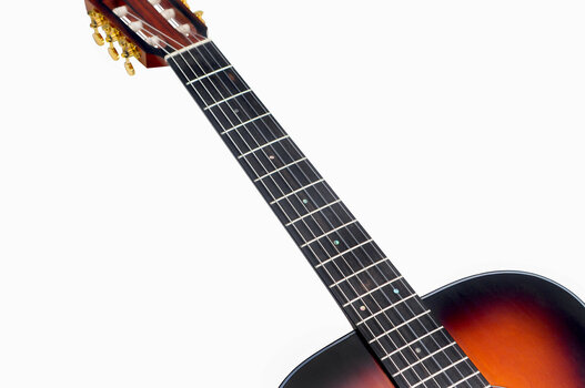 Guitarra clássica Valencia VA434 4/4 Classic Sunburst - 8