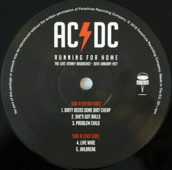 Vinyl Record AC/DC - Running For Home (2 LP) - 3