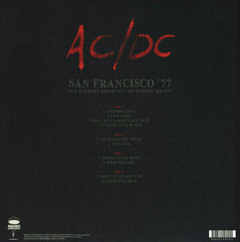Disco de vinil AC/DC - San Francisco '77 (2 LP) - 2