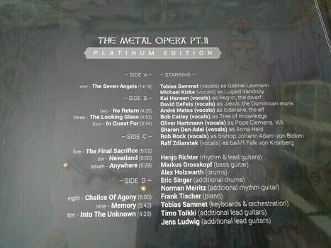 Vinyl Record Avantasia - The Metal Opera Pt. II (White Coloured) (2 LP) - 6